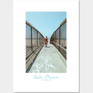 Santa Monica California Posters and Art